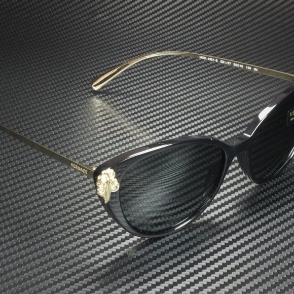 Versace 55mm Black Sunglasses main image 4